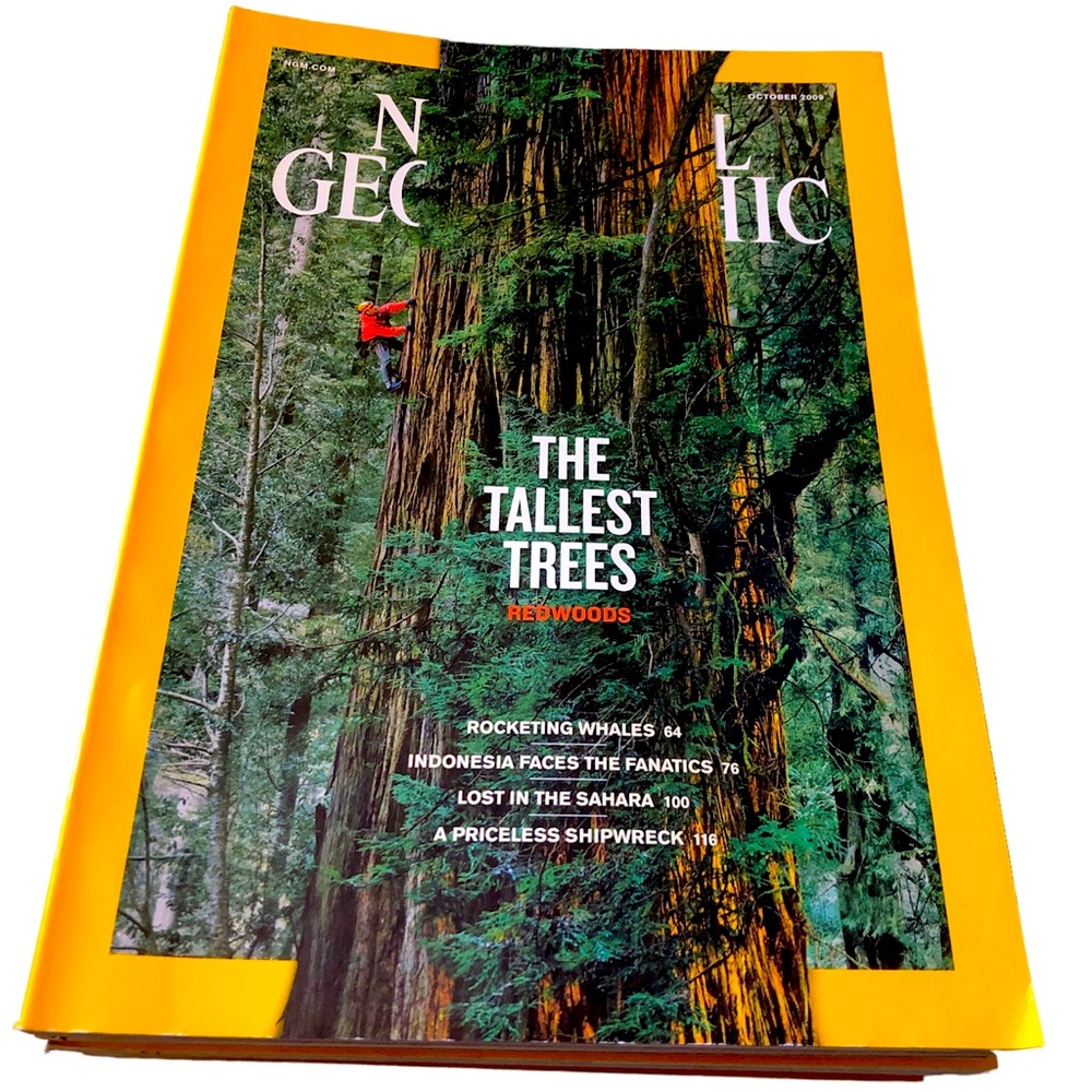 National Geographic magazine‎ October 2009 Redwoods The tallest trees